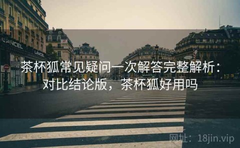 茶杯狐常见疑问一次解答完整解析：对比结论版，茶杯狐好用吗