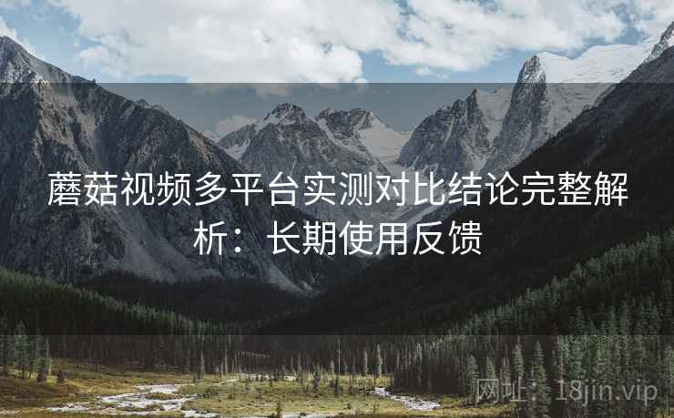 蘑菇视频多平台实测对比结论完整解析：长期使用反馈