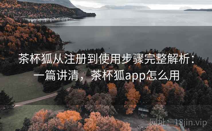 茶杯狐从注册到使用步骤完整解析:一篇讲清,茶杯狐app怎么用 茶杯狐从注册到使用步骤完整解析:一篇讲清,茶杯狐app怎么用